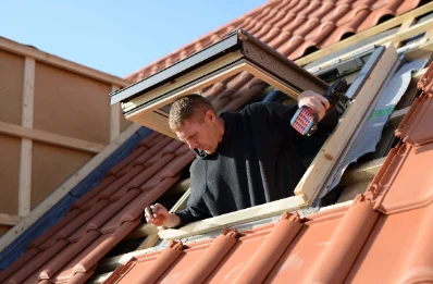 Pose de fenêtres de toit Velux à Denting
